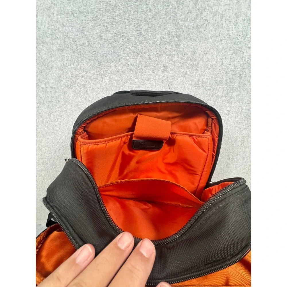 Briggs & Riley @work Medium Cargo Backpack Black Ballistic Nylon Laptop Bag